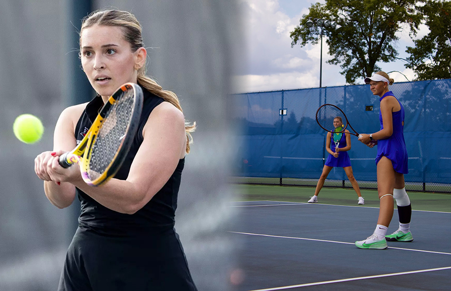 SUNYAC Recognizes Hurwitz, Stanejko and van der Veen with Women's Tennis Weekly Honors