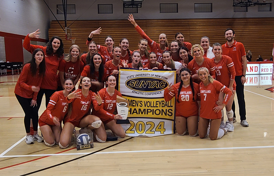 Cortland Wins fourth-straight SUNYAC Women's Volleyball Championship