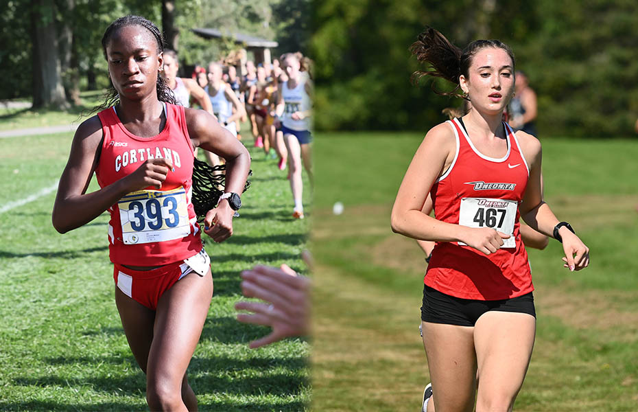 Cortland and Oneonta take 2024 SUNYAC Women's Cross Country Awards